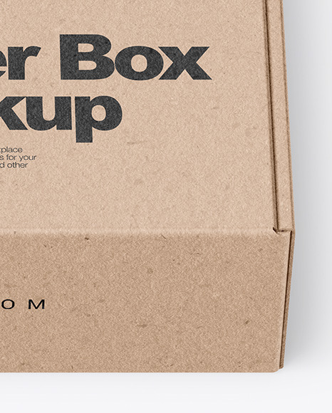 Kraft Box Mockup