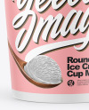 Ice Cream Cup Mockup