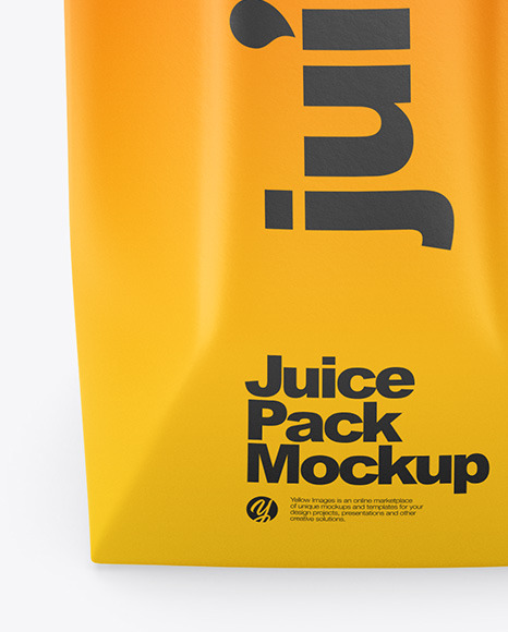 Juice Pack Mockup