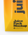 Juice Pack Mockup