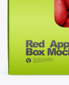 Box With Red Apples