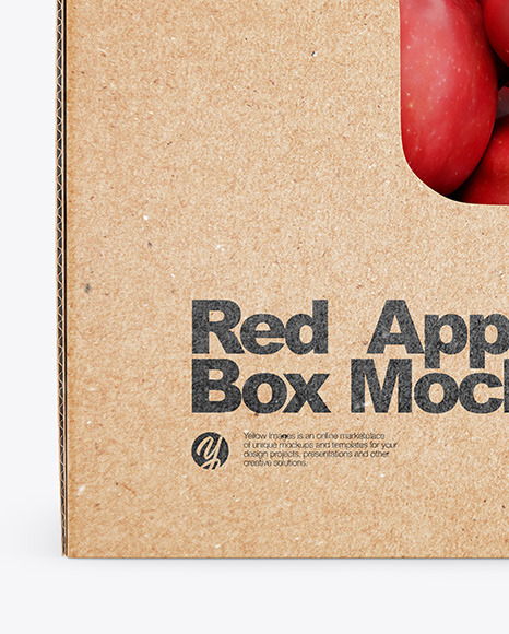 Box With Red Apples