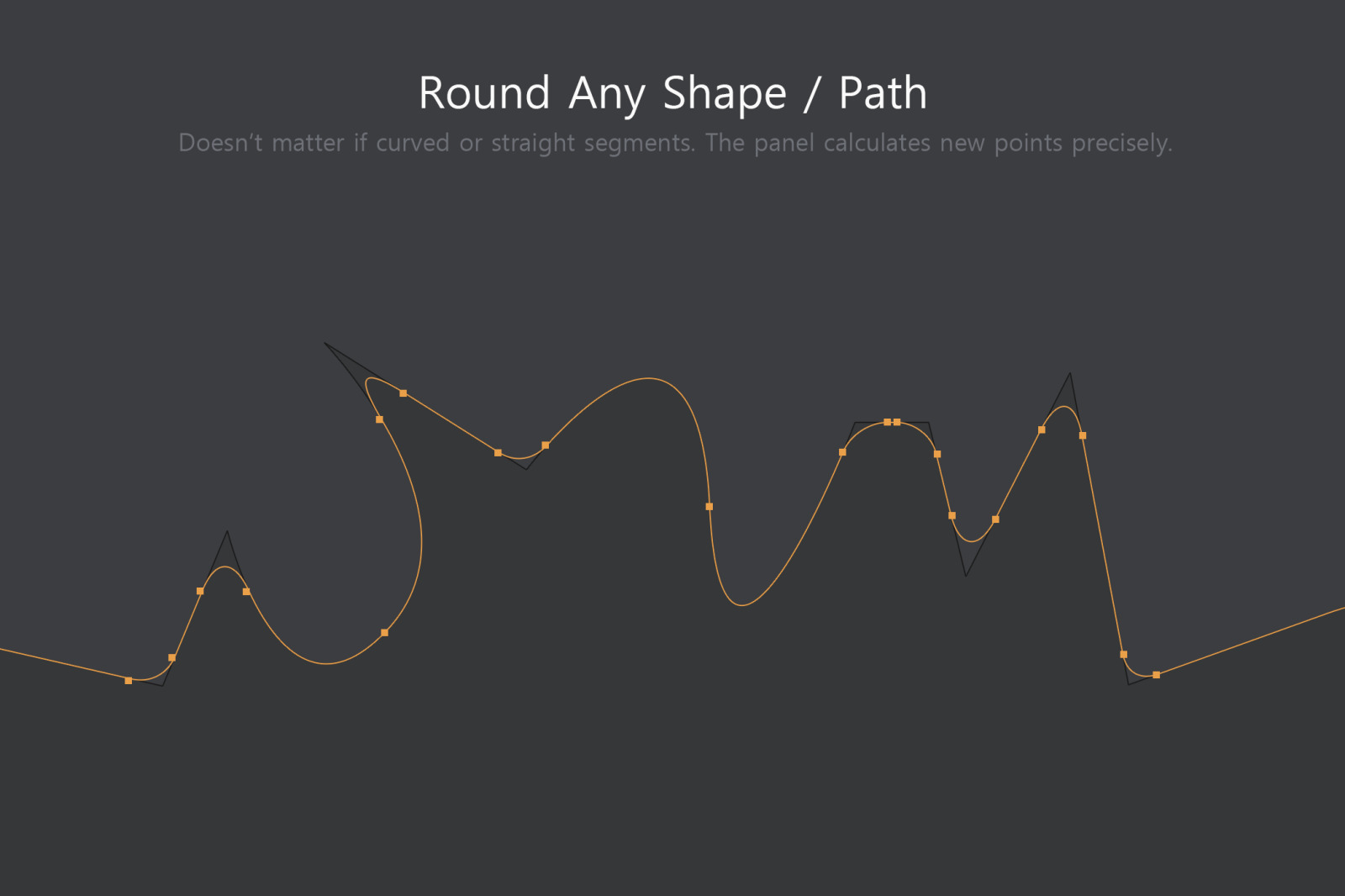 Shape Rounder - Path Editing Kit Shape Rounder - Path Editing Kit