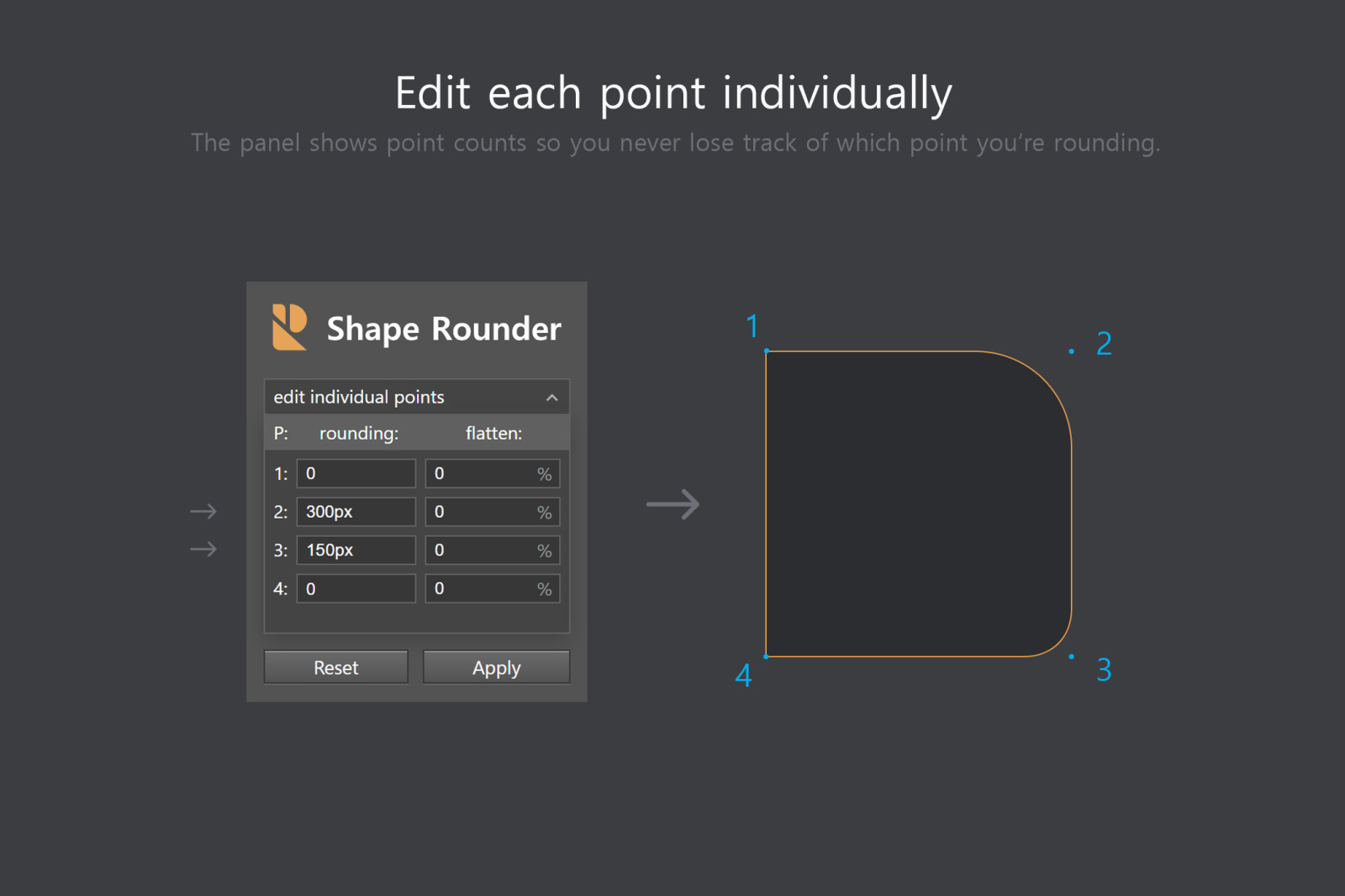 Shape Rounder - Path Editing Kit