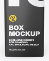 Glossy Paper Box Mockup