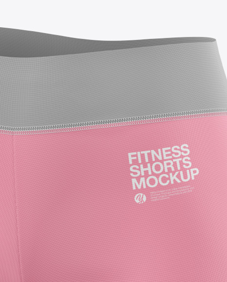 Women's Fitness Kit Mockup - Halfside View