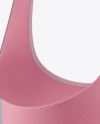 Women&#039;s Fitness Kit Mockup - Back Halfside View