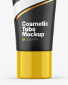 Matte Cosmetic Tube w/ Glossy Cap Mockup