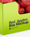 Box With Red Apples