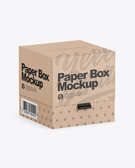 Kraft Box Mockup - Free Download Images High Quality PNG, JPG - 52840