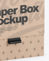 Kraft Box Mockup