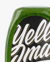 Pesto Sauce Bottle Mockup