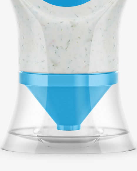 Tartar Sauce Bottle Mockup