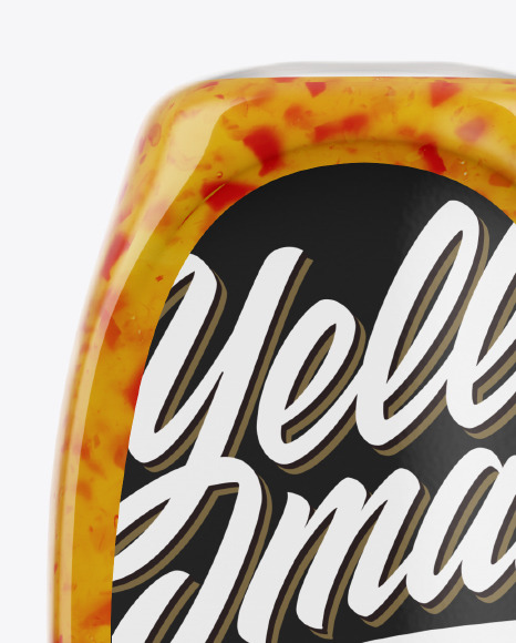 Sweet Chili Sauce Bottle Mockup