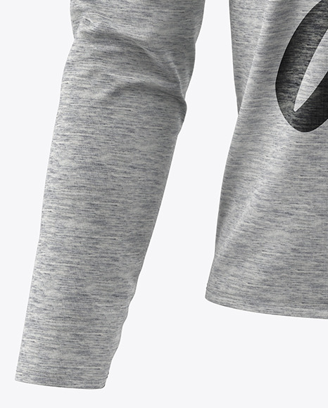 Melange Men's Long Sleeve T-Shirt Mockup