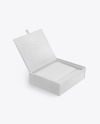 Opened Kraft Box Mockup