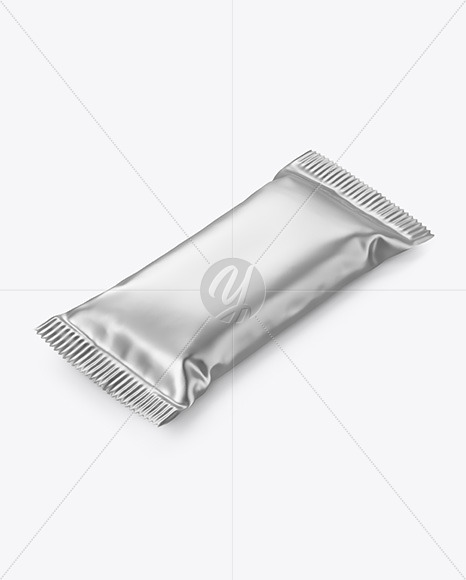 Metallic Snack Bar Mockup