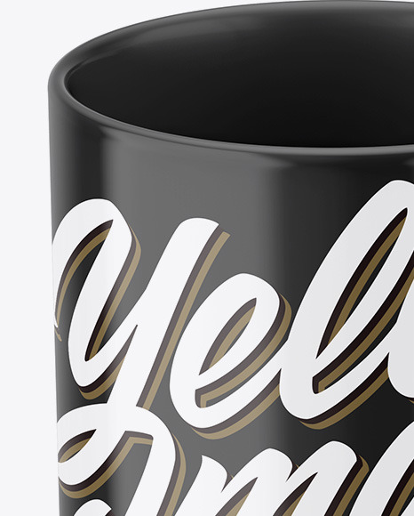 Glossy Mug Mockup