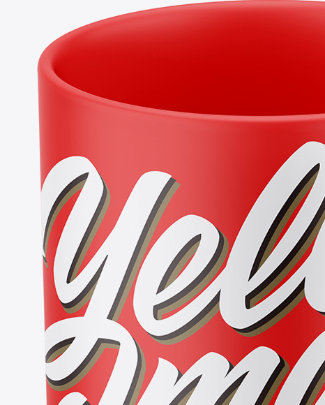 Matte Mug Mockup