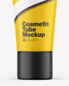 Matte Cosmetic Tube Mockup