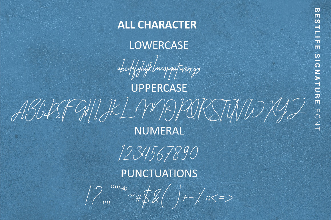 Bestlife - Single Line Font Bestlife - Single Line Font