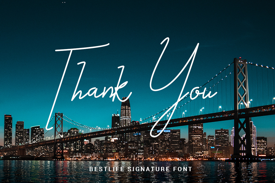 Bestlife - Single Line Font Bestlife - Single Line Font