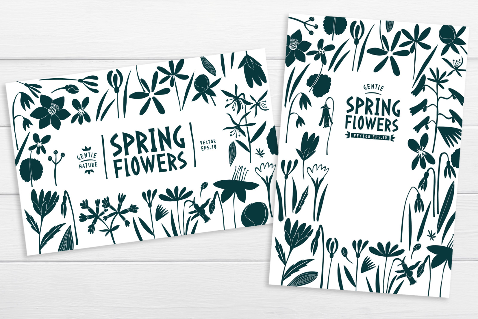 Spring Flowers Vector Collection Spring Flowers Vector Collection