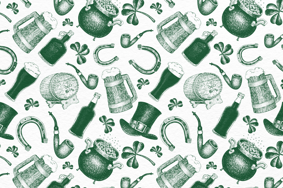 St. Patrick&#039;s Day Vector Collection