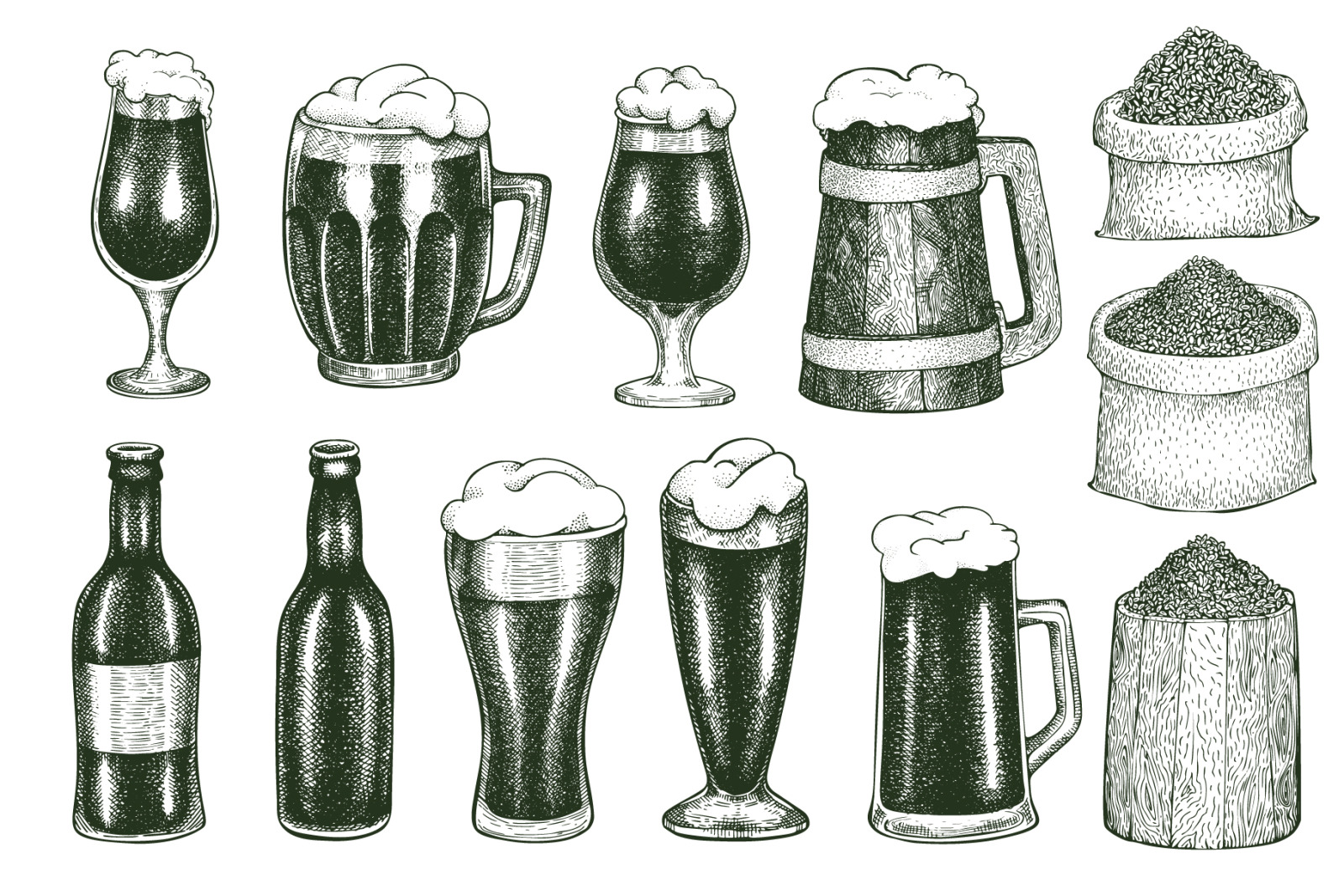 Brewery Vector Collection