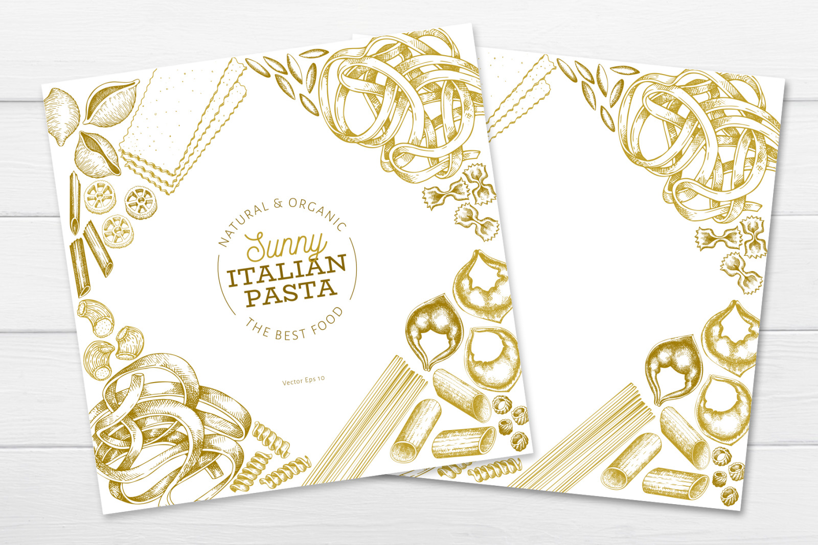 Pasta Vector Collection #2