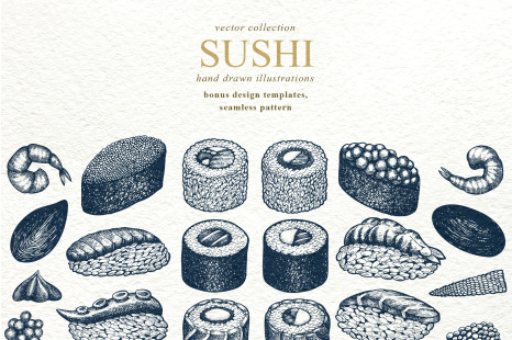 Sushi Vector Collection - Roll