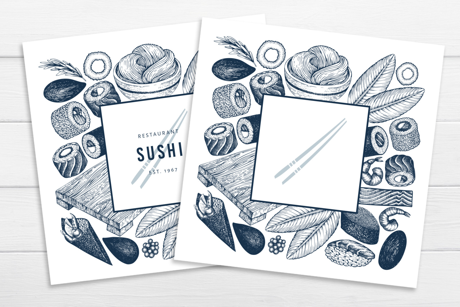 Sushi Vector Collection