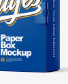 Paper Box Mockup