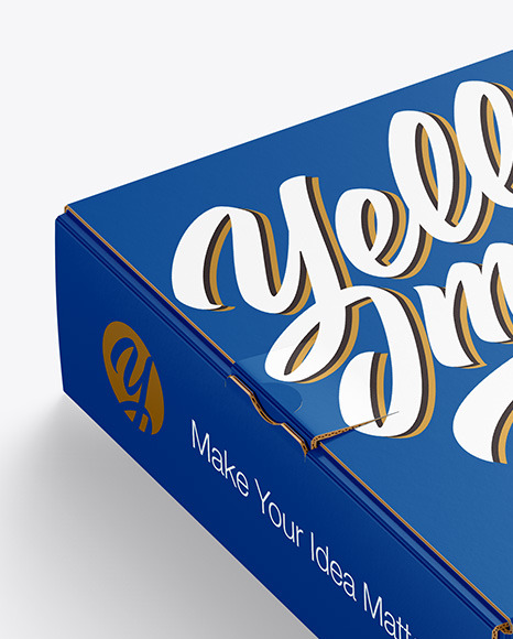 Paper Box Mockup