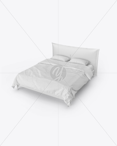 Double Bed Mockup