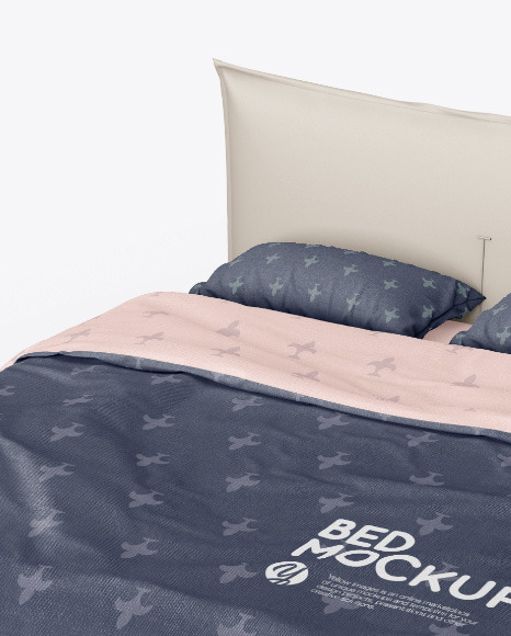 Double Bed Mockup