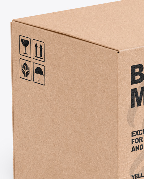 Kraft Box Mockup