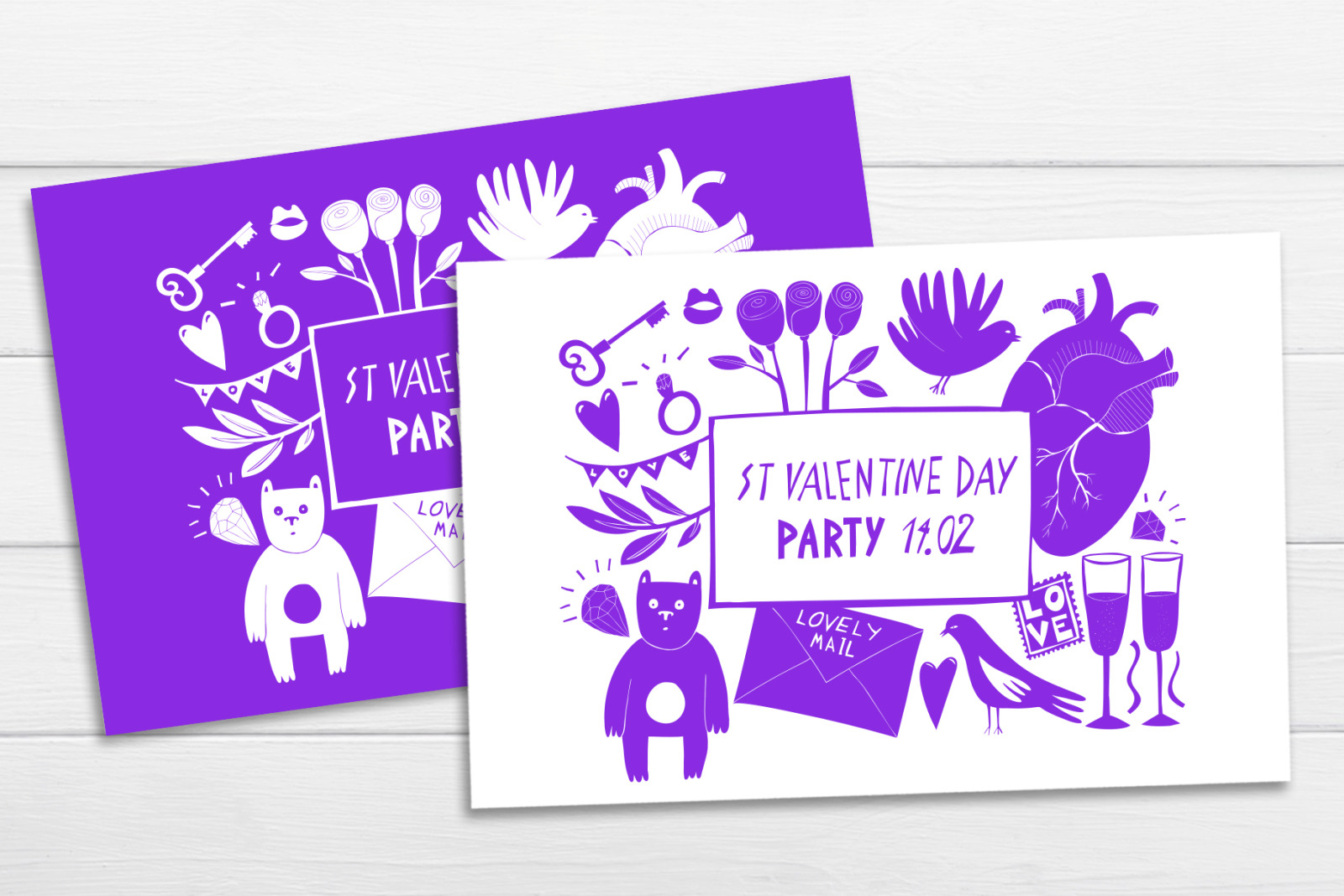 Valentine's Day Vector Collection Valentine's Day Vector Collection