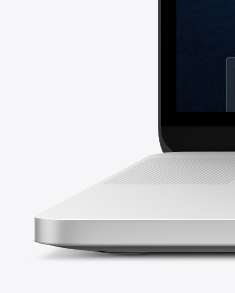 Macbook Pro 16" Front View Mockup