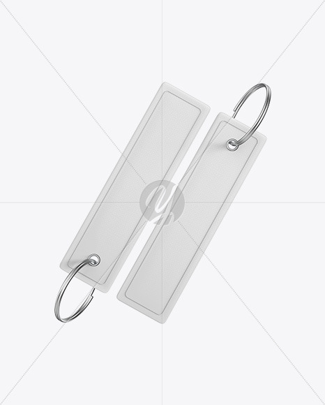 Two Keychains Mockup