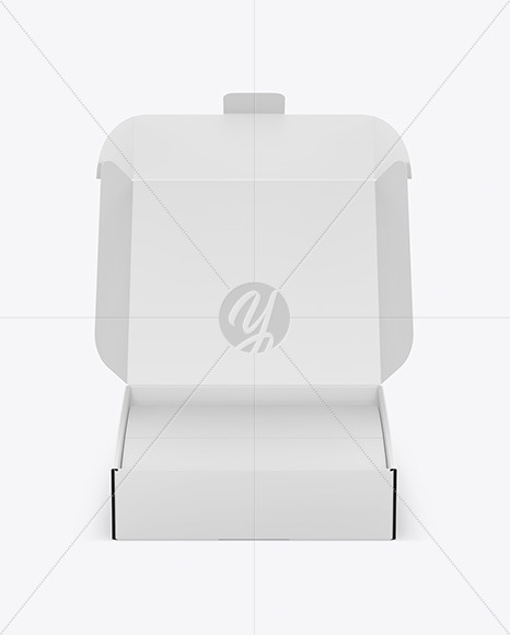 Opened Paper Box Mockup