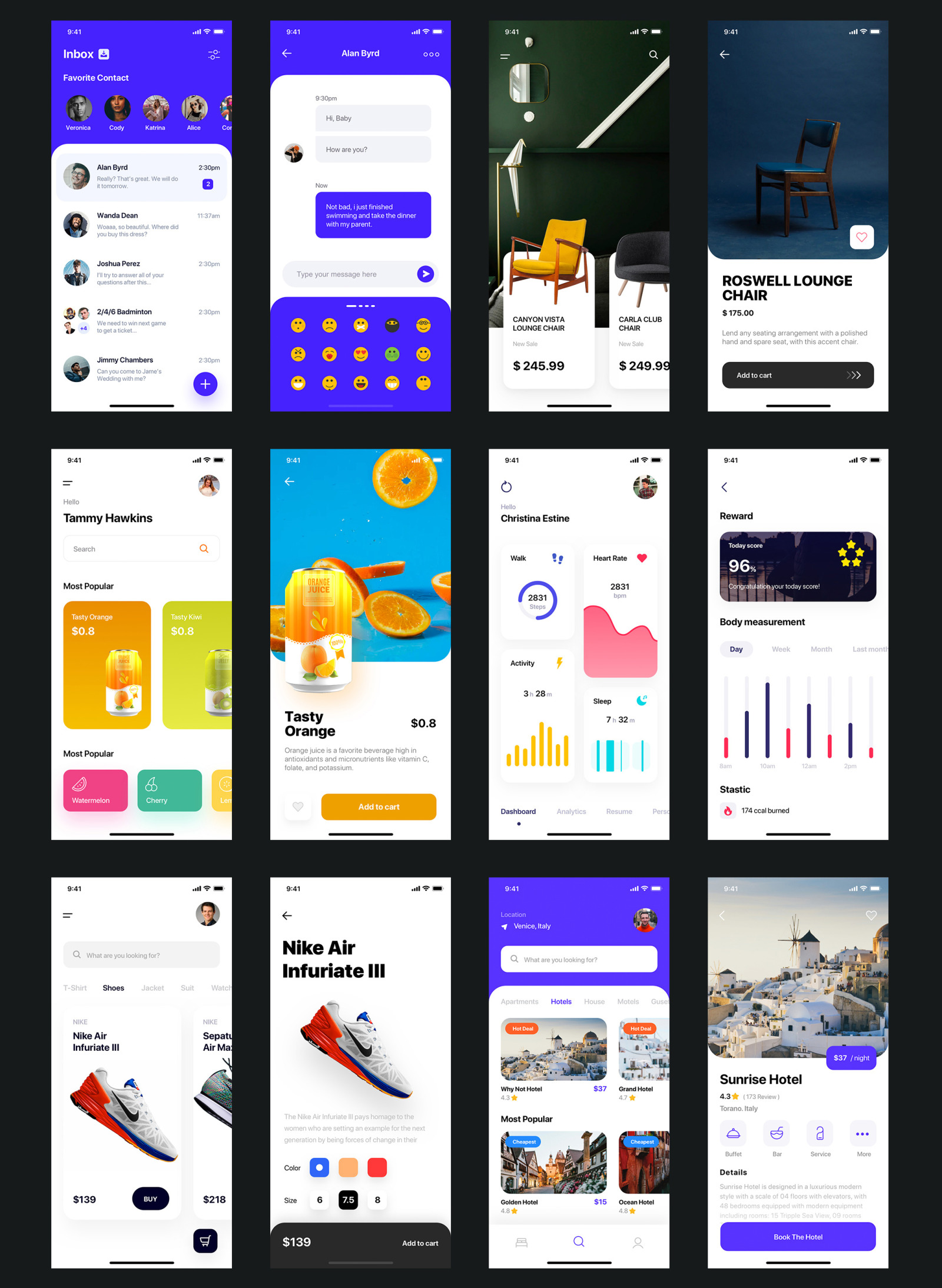 Platin mobile UI Kit