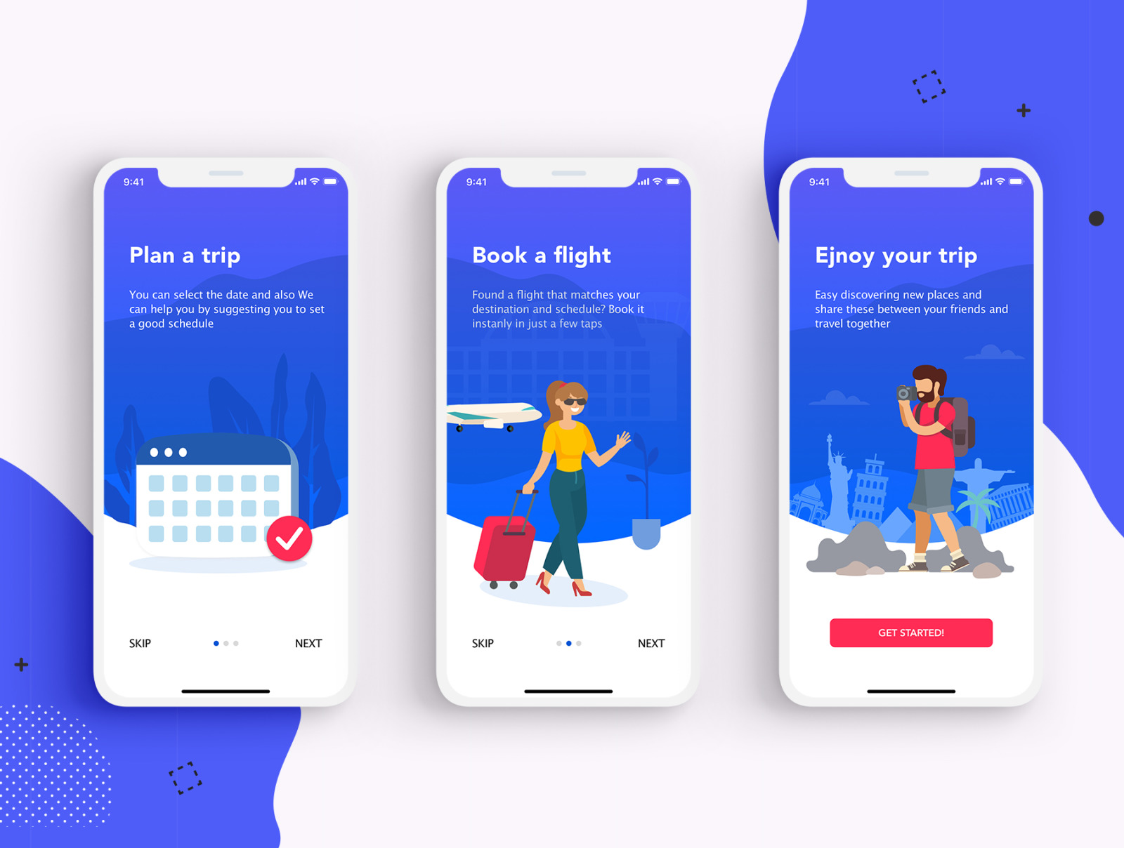 EasyGo - Travel App UI Kit