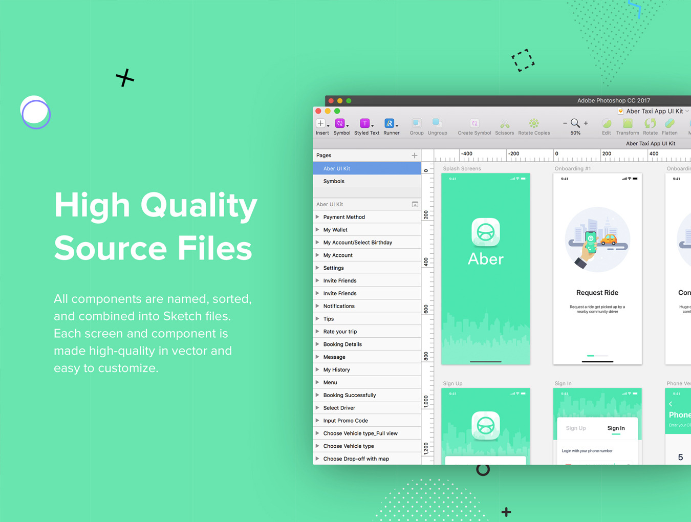 Taxi Booking App UI Kit Taxi Booking App UI Kit