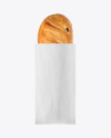 Kraft Bag With Bread Mockup Kraft Bag With Bread Mockup