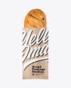 Kraft Bag With Bread Mockup Kraft Bag With Bread Mockup