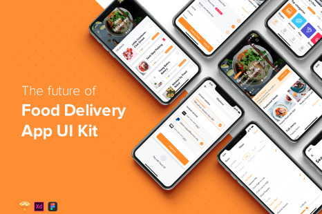 Fozzi - Food Delivery App UI Kit - Uikit