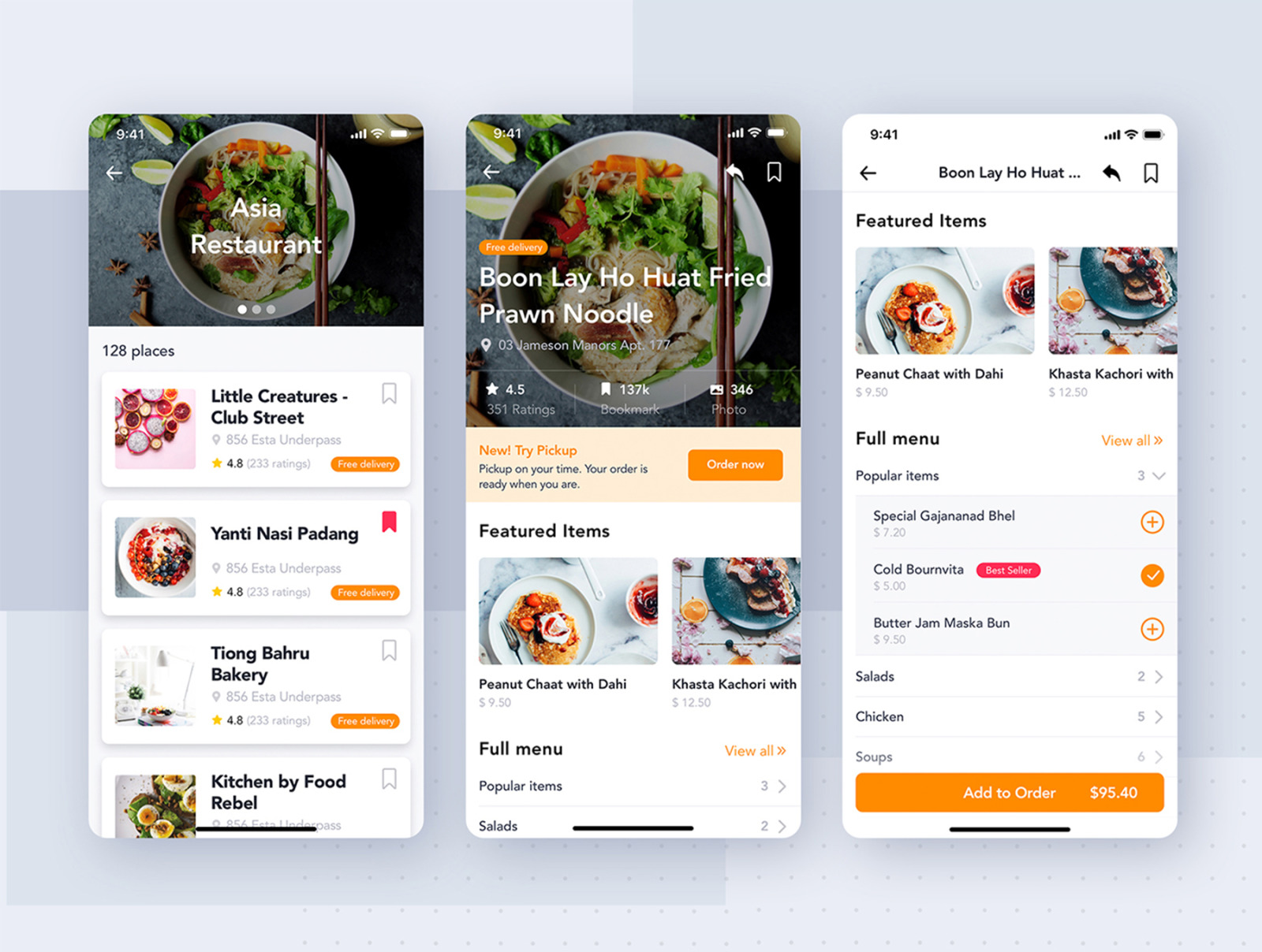 Fozzi - Food Delivery App UI Kit