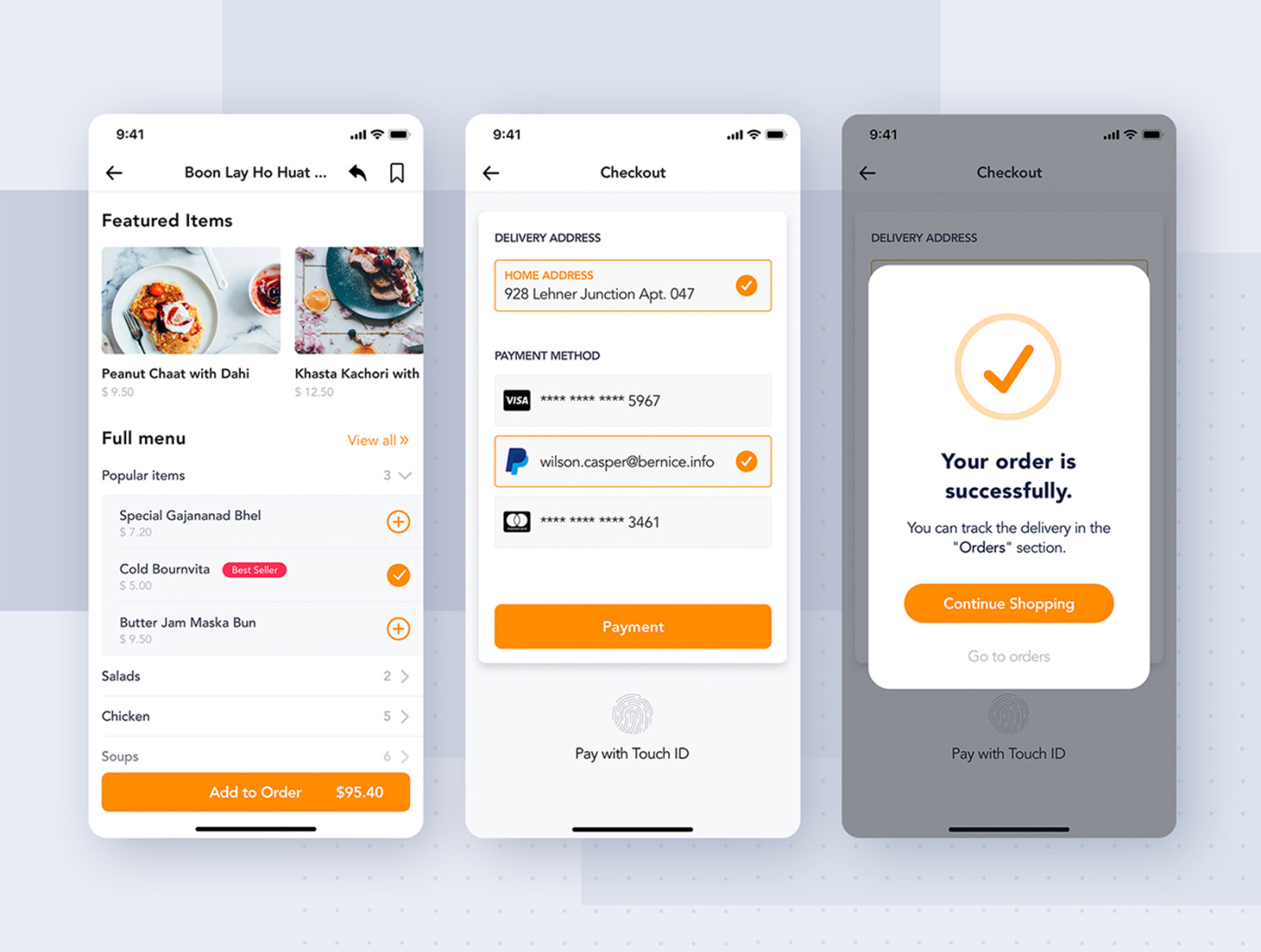 Fozzi - Food Delivery App UI Kit Fozzi - Food Delivery App UI Kit