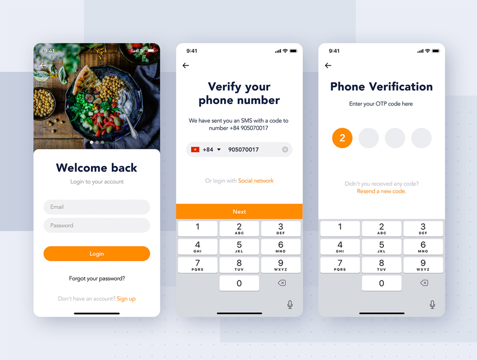 Fozzi - Food Delivery App UI Kit